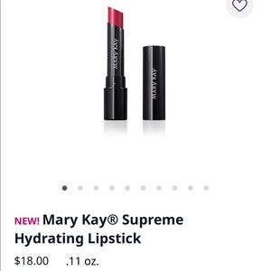 NEW! Mary Kay® Supreme
Hydrating Lipstick